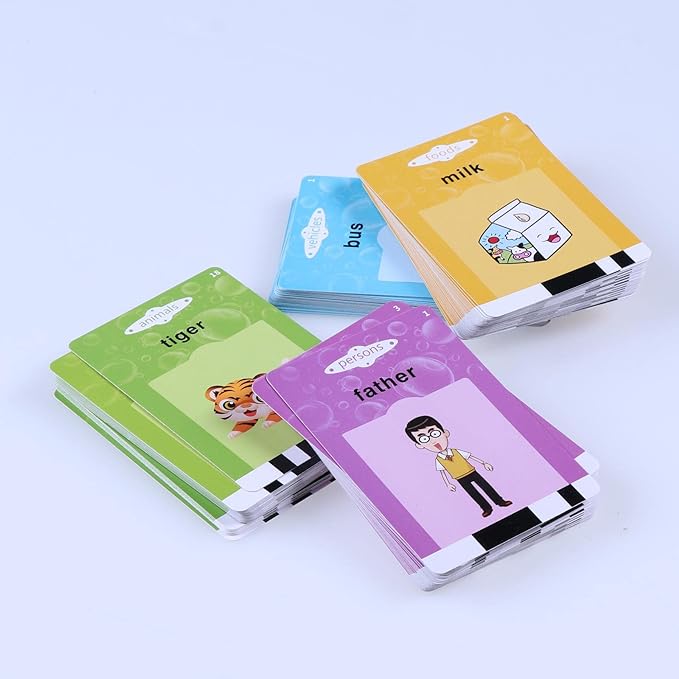 Kids Flash Cards Educational Toys Colorful Illustrations and Sounds