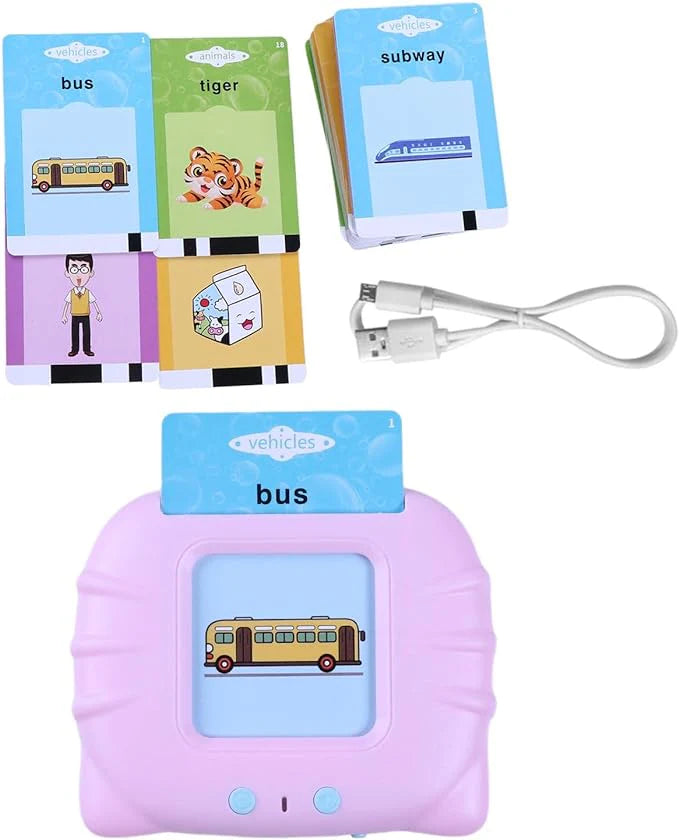 Kids Flash Cards Educational Toys Colorful Illustrations and Sounds