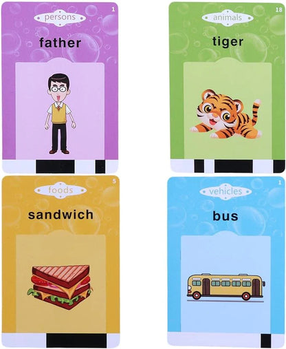 Kids Flash Cards Educational Toys Colorful Illustrations and Sounds